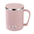 Ljojo 480ml Insulated Stainless Steel Coffee Mug with Lid & Handle