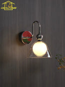 Bauhaus Sunset Glass Pendant Lights LED G9 Modern Light Fixtures for Home and Cafe