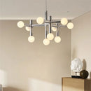 Bauhaus Glass Chandeliers Pendant Lamp for Kitchen Living Room by Ljojo
