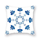 Geometric Mandala Flower Print Pillowcase for Home Decor by Ljojo