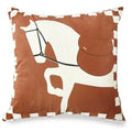 Geometric & Horse Patterned Throw Pillow Covers by Ljojo - Sofa Bedroom Car Pillow Cover