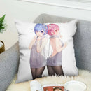 Ljojo 45x45 Cushions Covers for Bed Pillows, Sofa Anime Body Home Decor