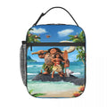 Ljojo Moana Insulated Lunch Bag - Kids Cartoon Movie Theme - Thermal Cooler Lunch Box
