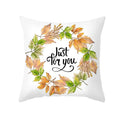 Autumn Maple Leaf Cushion Cover - Ljojo Home Decor Pillows
