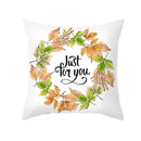 Autumn Maple Leaf Cushion Cover - Ljojo Home Decor Pillows