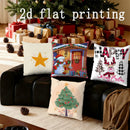 Cute Christmas Prints Pillow Covers by Ljojo