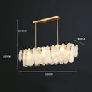 Ljojo Luxury Cloud Glass Chandelier for Living Room and Bedroom
