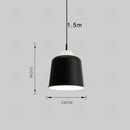 GEW Minimalism Macaroon Pendant Light Ceiling Chandelier for Bedroom Nordic Style Ljojo
