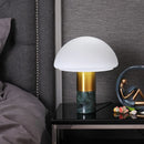 Ljojo Marble Foot Glass Desk Lamp