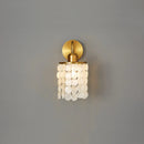 French Cream Style Shell Lamp for Bedroom & Corridor by Ljojo - Simple Japanese Shell Wall Lamp