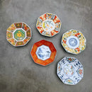 Ljojo Mini Ceramic Sushi Plates Set - Japanese Style Banquet Tableware