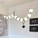 Ljojo LED Chandelier Ceiling Lamp for Modern Bedroom and Dining Room
