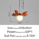 Ljojo LED Pendant Lights for Study Room, Bedroom, Bar, Living Room - Modern Indoor Chandelier
