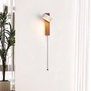 Bedroom Headboard Wall Lamp French Medieval Solid Wood Retro Lighting Cream Wabi-Sabi Ljojo