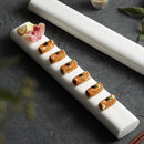 Ljojo Long Strip Plate: Artistic Conception Dishes for Sushi and Unique Tableware
