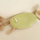 Ljojo Mango Shape Memory Foam Pillow for Kids & Adults, Neck Health Care Support, Cute Design