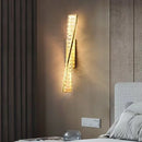 Nordic Crystal Wall Lamp LED Lighting Fixture Modern Bedroom Living Room Decor Ljojo