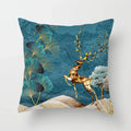 Golden Tree Forest Pillow Case by Ljojo: Car/Home Sofa Bed Decor, 45x45cm Decorative Cushion Cover