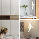 LED Branch Pendant Light: Modern Paper Bird Indoor Lighting by Ljojo