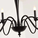 Industrial Wrought Iron Chandelier for Kitchen Loft | Rustic Pendant Lighting by Ljojo