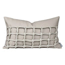Ljojo Minimalist Woven Leather Cushion & Pillow Set