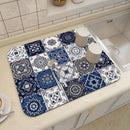 Ethnic Printed Coffee Draining Mat by Ljojo: Super Absorbent & Quick Drying Rug