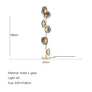 Ljojo Minimalist LED Floor Lamp for Living Room Hotel Bedroom Bedside Standing Lights