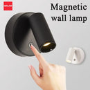 Ljojo Mini Magnetic Spotlight Wireless LED Wall Lamp