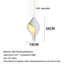 Ljojo Wabi Sabi Conch Pendant Light Modern Chandelier Home Decor Dining Bar Lighting