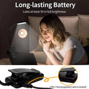Ljojo LED Clamp Book Lamp USB Plug Dimming Night Light Wedding Bedroom Study