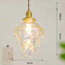 Etro Creative Melting Candle Droplets Pendant Lamp for Art Living Bedroom Decor by Ljojo