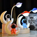 LED Astronaut Nightlight Table Lamp for Bedroom Study by Ljojo