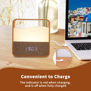 LED Night Light Rechargeable Desk Lamp for Bedroom Baby Feeding Eye Protection Sleep Ljojo