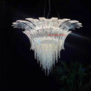 Crystal Pendant Chandelier Luxury Lighting Fixture by Ljojo for Living Room and Staircase