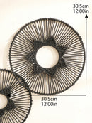 Ljojo™ Macrame Round Wall Hanging Decor - Boho Aesthetic Room Ornament & Gift
