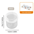 Ljojo Transparent Sealed Pill Box | Travel Pill Organizer Box | Dustproof Tablet Bottles