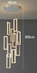 Ljojo LED Crystal Chandelier Ceiling Lamp for Elegant Indoor Lighting