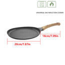 Ljojo 3-Layer Non-Stick Frying Pan for Eggs, Steak, Pancakes - Versatile Kitchen Cookware