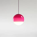 Nordic Gradient Glass Dome Pendant Lamp Living Room Chandelier by Ljojo