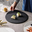 Ljojo Matte Stone Ceramic Plate Set for Molecular Cuisine and Desserts
