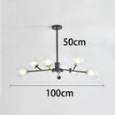 Ljojo LED Pendant Light Chandeliers for Staircase & Living Room, Modern Indoor Hanging Lamps