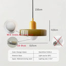 Ljojo Macaron Glass Hanging Chandelier for Living Room, Bedroom, Restaurant, Bar