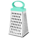 Ljojo 4-Sided Stainless Steel Grater Kitchen Gadget for Vegetables, Cheese, Potatoes