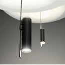 Ljojo LED Saucer Chandelier UFO Pendant Lights Living Room Dining Bar Decor
