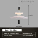 Minimalist Chandelier Light Pleated Restaurant Pendant Lamp - Ljojo