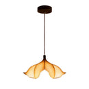 Japanese Wabi-Sabi LED Pendant Light by Ljojo: Resin Chandelier Lamp for Home Decor