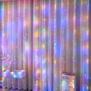 3M Ljojo™ LED Curtain String Lights with Remote Control - Perfect for Home Decoration