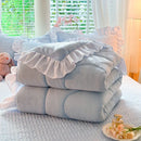 Ljojo Milk Fleece Winter Quilt: Thickened & Warm Comfortable Quilt Core
