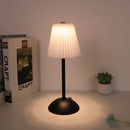 LED Nordic pleated desk lamp charging touch adjustable night light for bedroom, bar, coffee shop by Ljojo