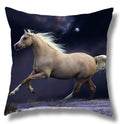 Fine Horse Print Cushion Cover for Home Decor by Ljojo